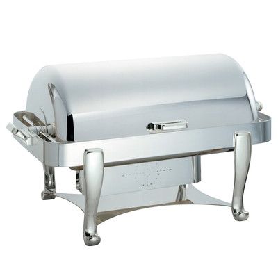 Oneida Ouverture Oblong 8 Qt S/S Roll Top Chafer