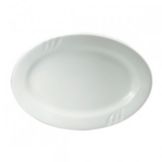 Oneida Rego Briana Undecorated Oval Platter, 12&frac12;"