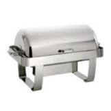 Oneida Noblesse S/S Oblong 8 Qt Roll Top Chafer