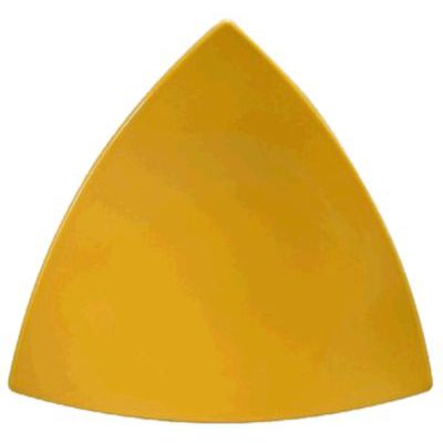 Oneida Stealth Goldenrod Flat Triangular Plate, 11&Frac34;"