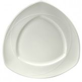 Vision Undecorated Triangular Platter, 11" x 11"