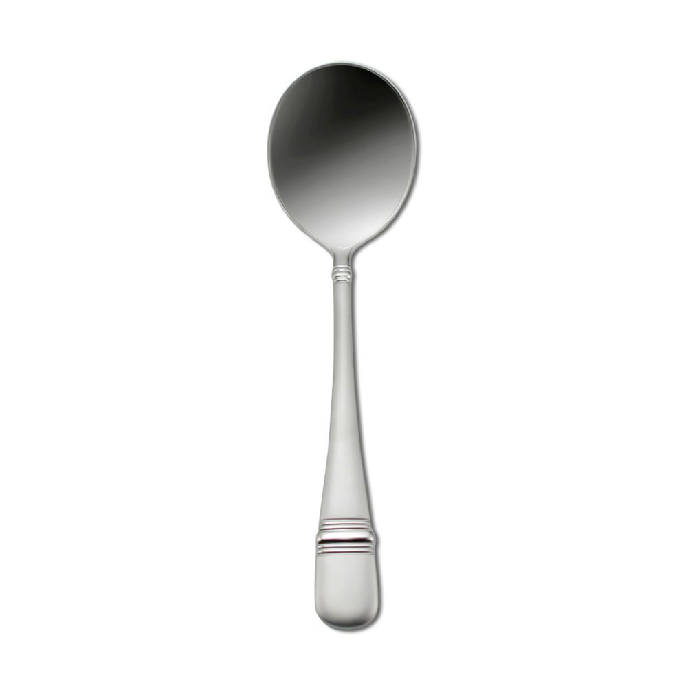 Oneida Europa Satin Astragal S/S Round Bowl Soup Spoon
