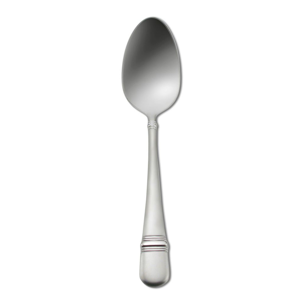 Oneida Europa Satin Astragal S/S Oval Bowl Soup / Dessert Spoon