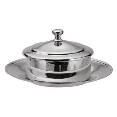 Oneida Noblesse S/S 4-Piece Butter Dish