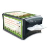 Tork Xpressnap&reg; Counter Top Black Napkin Dispenser