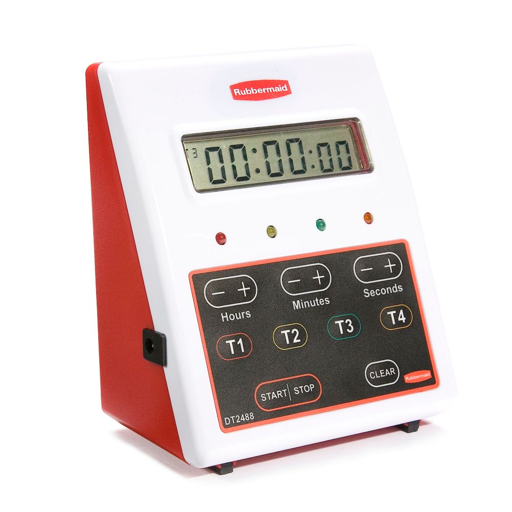 Pelouze&reg; Red 4-Function 24 Hour Digital Timer