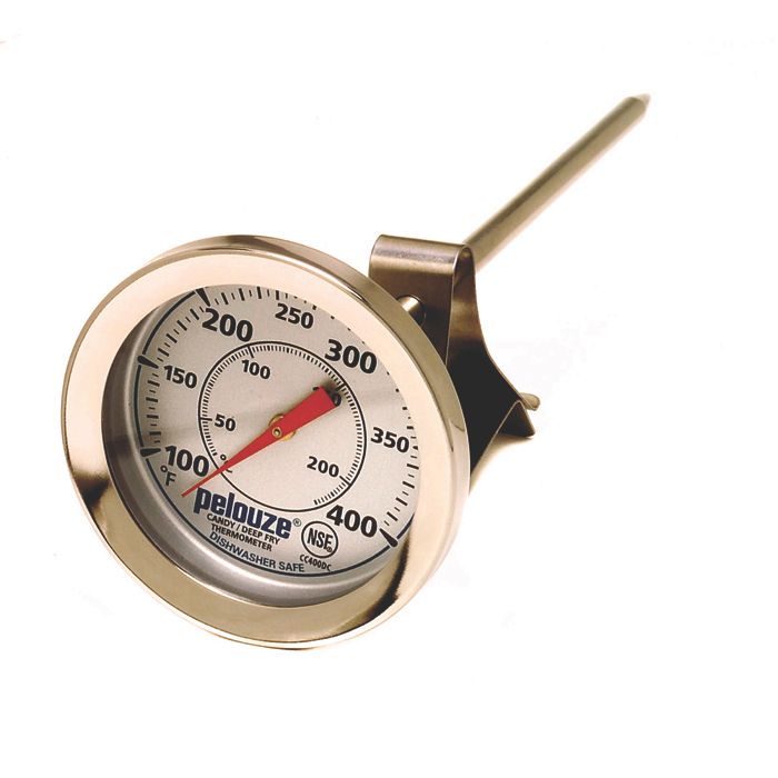 Pelouze&reg; S/S 100-400&deg;F Candy Thermometer