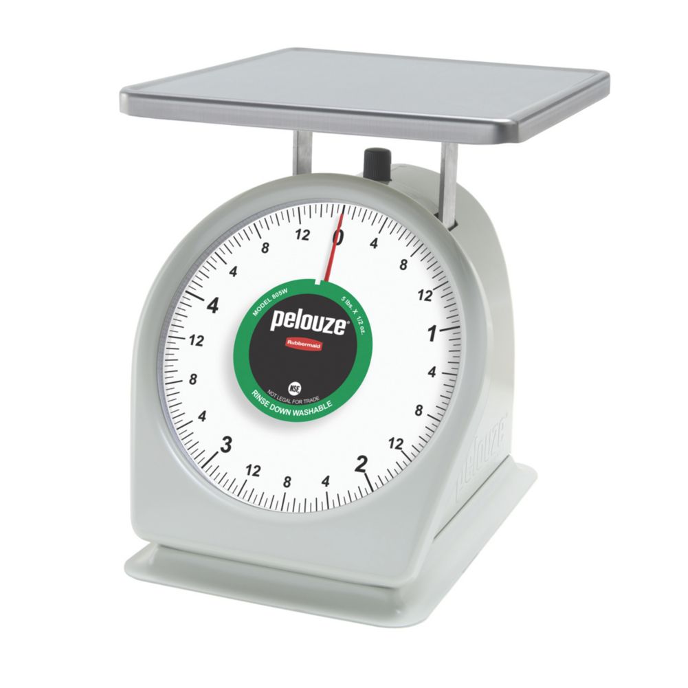 Rubbermaid Pelouze&reg; Washable 5 lb Portion Control Scale