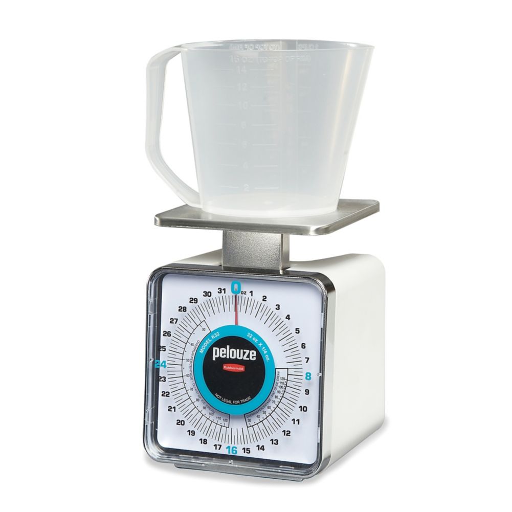 Rubbermaid Pelouze&reg; 32 Oz Over-Run Scale w/ 1 pt Measuring Cup