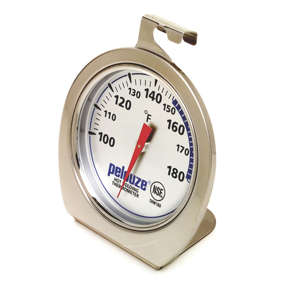 Pelouze&reg; S/S 100-180&deg;F Warming / Proofing Thermometer
