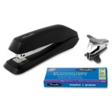 Black Desktop Full Strip Stapler
