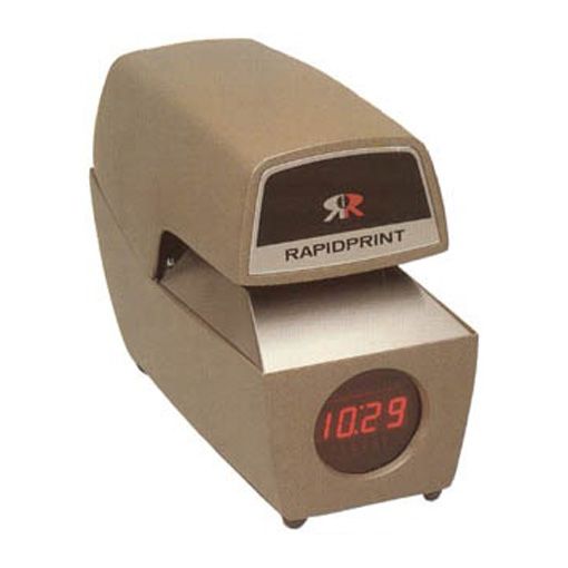 Rapidprint Time Stamp w/ LED Clock