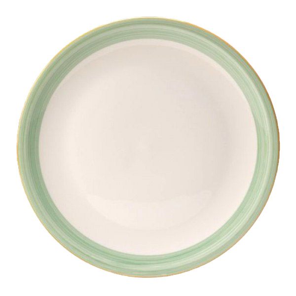Steelite Simplicity Rio Green 12-1/2" Pizza Plate