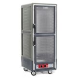 Metro Full Ht. C5 3 Heated Holding Cabinet W/Grey Armour