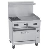 Vulcan Hart Endurance 36" Gas Restaurant Range w/ 2 Burners