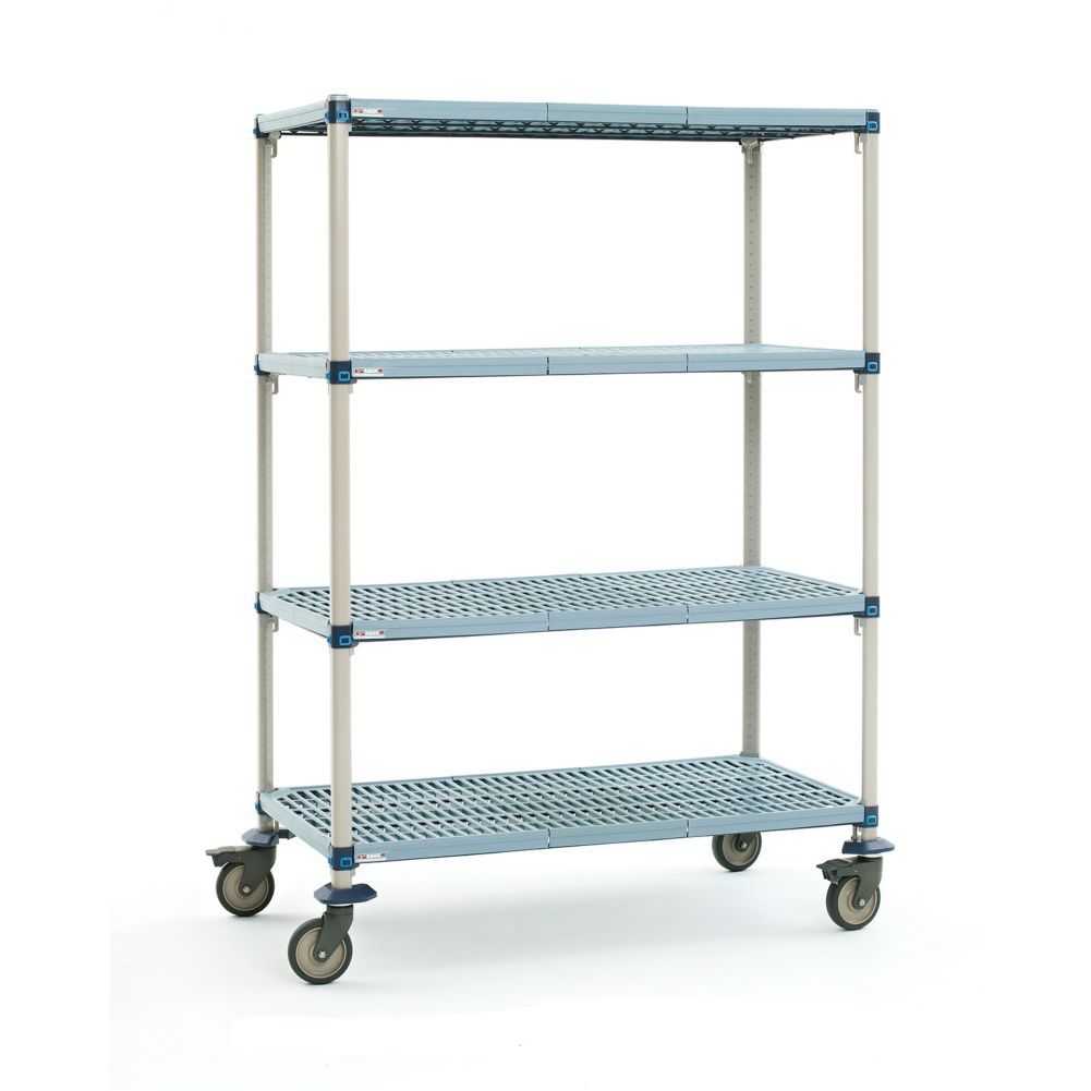 Metro&reg; MetroMax Q&reg; 21 x 36 x 63" Mobile Shelving Unit