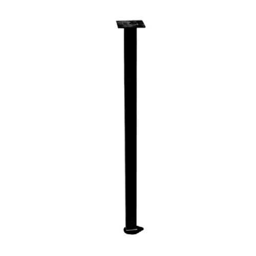 Black Wrinkly Vertical Table Leg