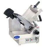 Globe Food 2-Speed Automatic Frozen Meat Slicer w/ Serrated Knife