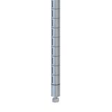 Metro&reg; qwikSLOT&trade; 74-5/8" Brite&reg; Stationary Post