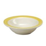 Oneida&reg; Jubilee&trade; 12 Oz Ivory / Canary Yellow Grapefruit Dish