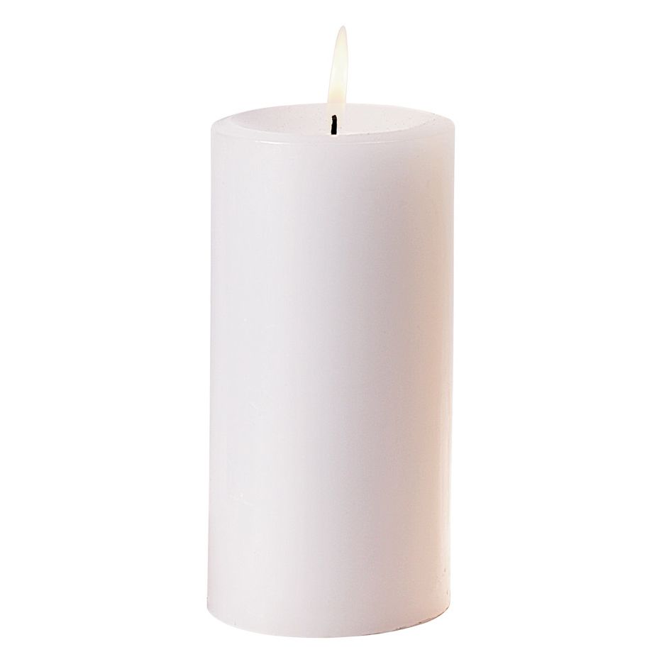 Candle Lamp&reg; 6"x3" White Pillar Candle