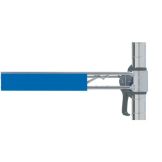 Metro&reg; Blue 6" Shelf Marker f/ Super Erecta&reg; Shelves
