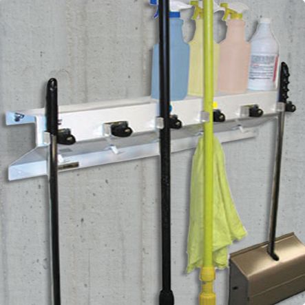 Ex-Cell The Clincher&trade; 34" Mop and Broom Holder