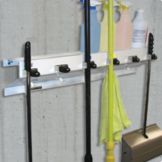 Ex-Cell The Clincher&trade; 34" Mop and Broom Holder