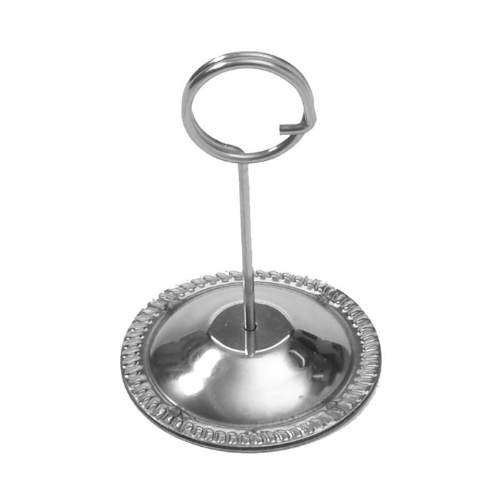 American Metalcraft Deluxe S/S 4"H Card Holder Stand