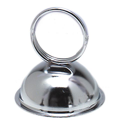 American Metalcraft Nickel Plated 2-1/2" Loop Menu Card Holder