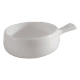 Diversified Ceramics Ultra White 16 oz Handled Onion Soup Crock