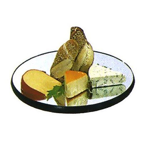 Lakeside&reg; Geneva Mirrored Round Display Tray, 28"