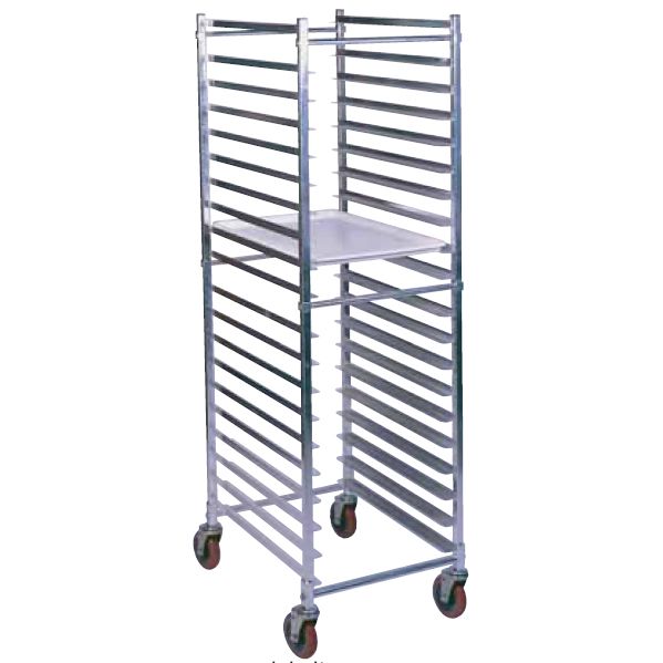 H/D Aluminum Knock Down Bun Pan Rack, 20 Pan Capacity