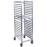 H/D Aluminum Knock Down Bun Pan Rack, 20 Pan Capacity