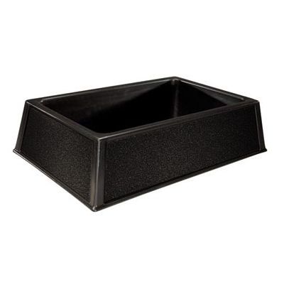 Gourmet Display&reg; 20" x 12" Rigid Black Beverage Housing