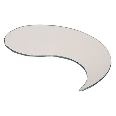 Carlisle&reg; MirAcryl&trade; 16" Mirrored Teardrop Tray
