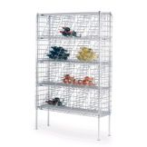 Metro 74-3/4 x 14 x 48 Super Erecta Bulk Storage Wine Shelving