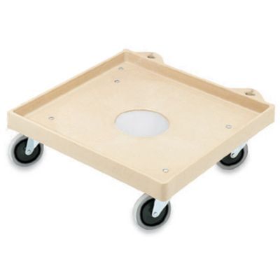 Plastic Rack Dolly w/ 4 Swivel Casters, 20" x 20"
