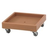 Cambro Coffee Beige Dish Rack Camdolly w/o Handle
