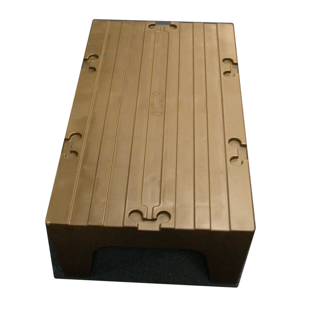 Cambro Dark Brown Solid Top Dunnage Rack