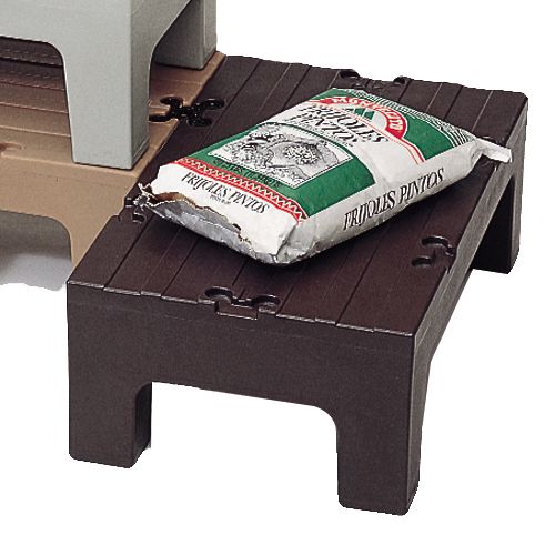 Cambro Dark Brown Solid Top Dunnage Rack