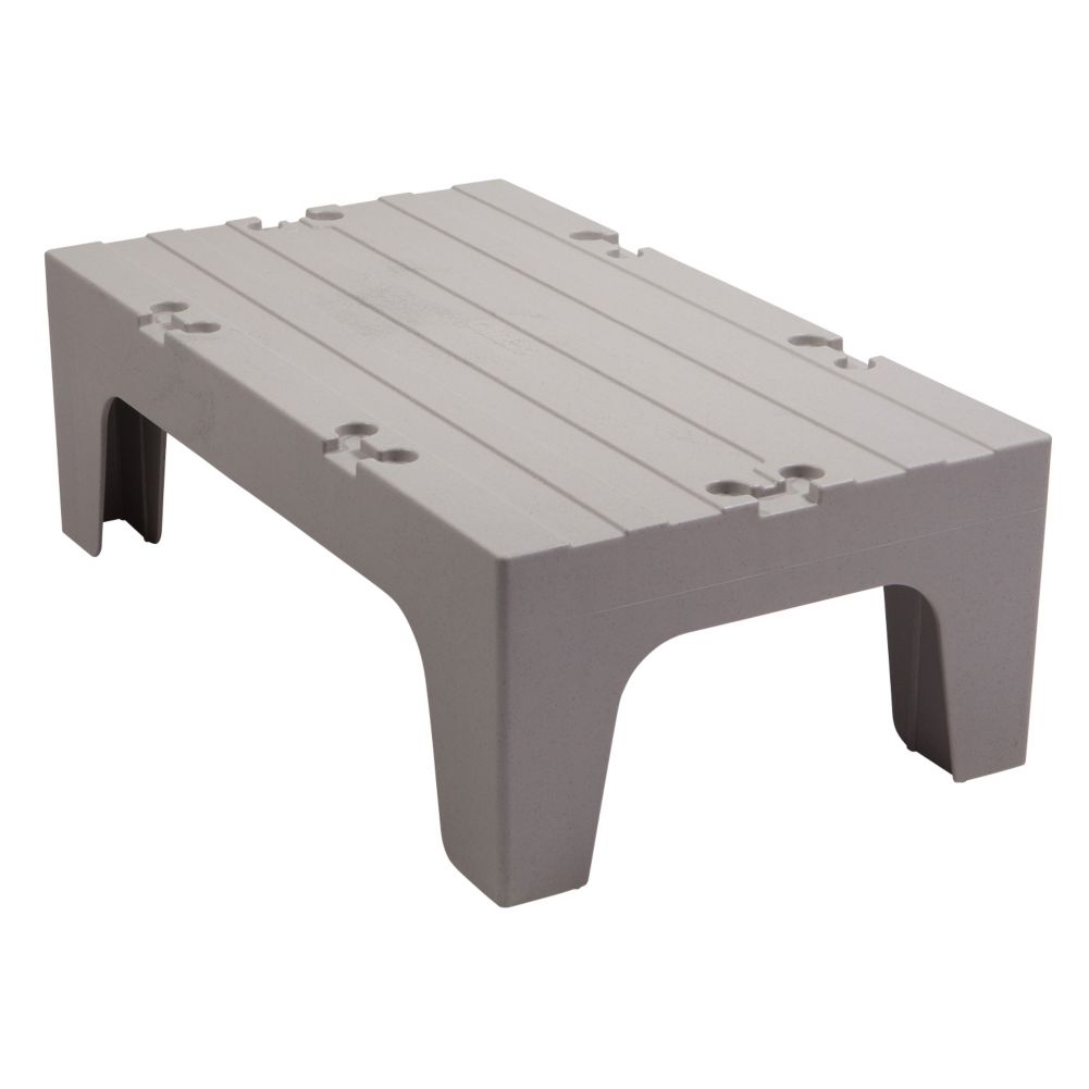 Cambro Speckled Gray Solid Top Dunnage Rack