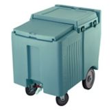 Cambro Standard Height SlidingLid Ice Caddy, Slate Blue, 125 lbs