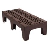 Cambro Dark Brown Slotted Top Dunnage Rack