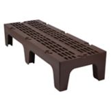 Cambro Dark Brown Slotted Top Dunnage Rack