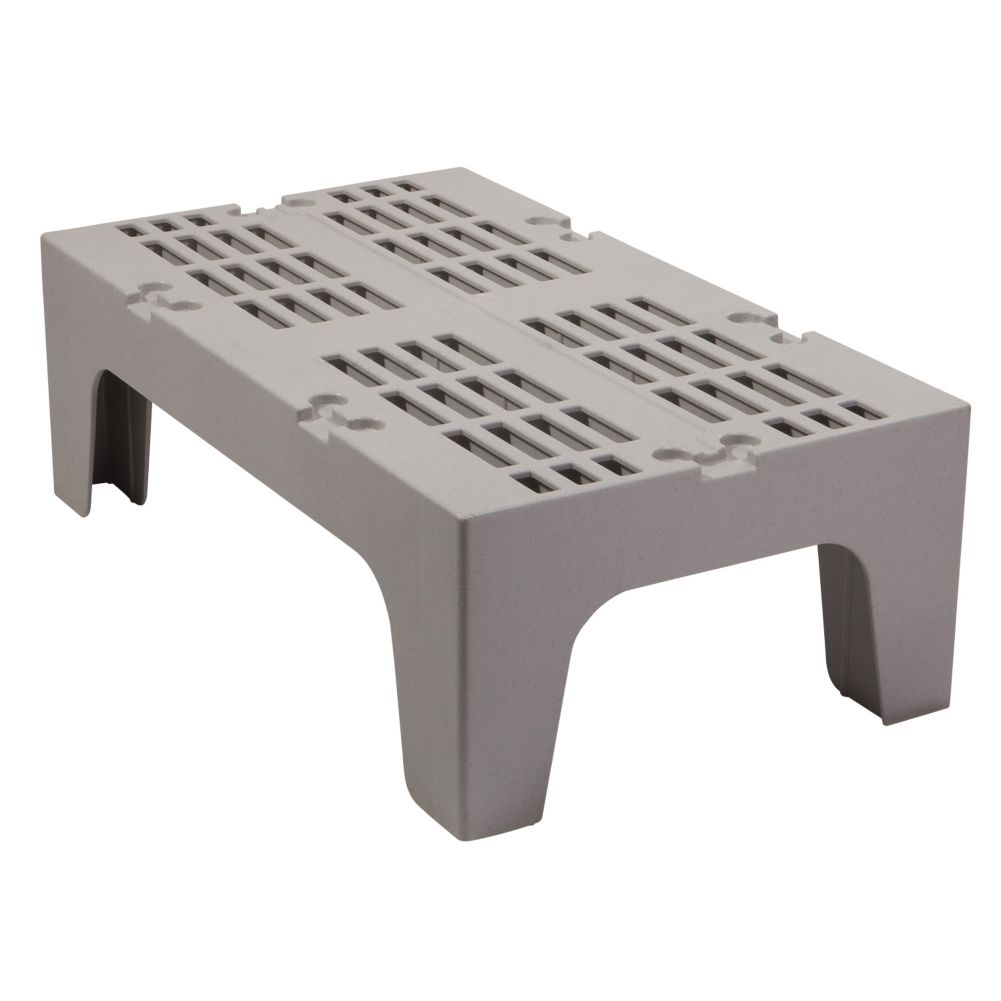 Cambro Speckled Gray Slotted Top Dunnage Rack