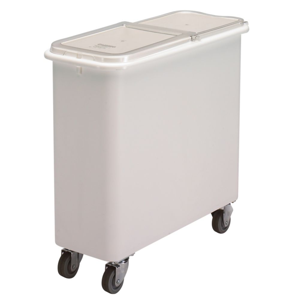 Cambro White Flat Top 27 Gal Ingredient Bin