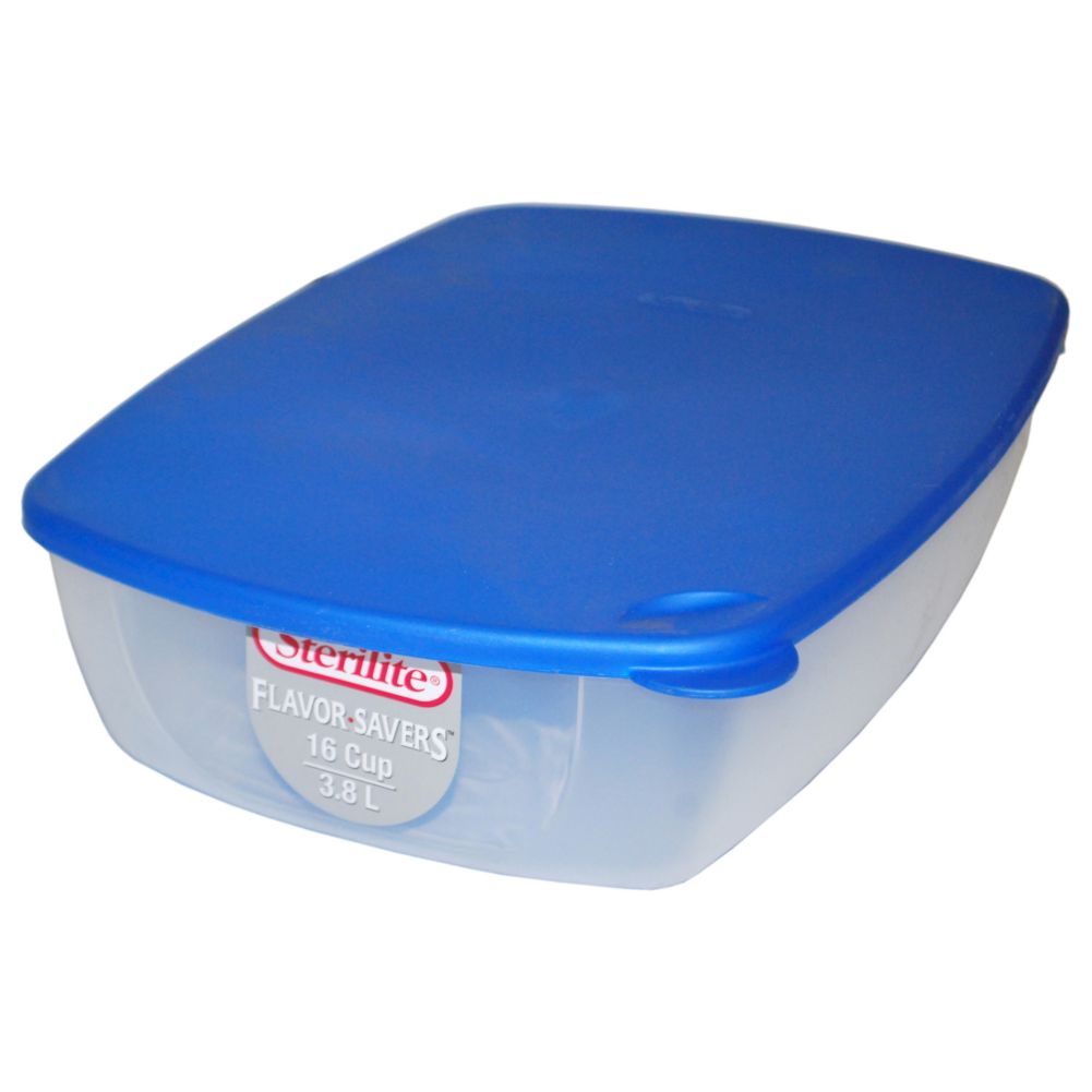 Ultraseal Rectangular 16 cup Container