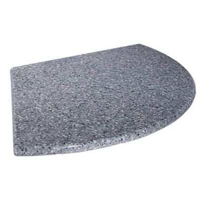 Gourmet Display&reg; 16" Gray Serving Stone Tray For Tanya Stand