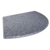 Gourmet Display&reg; 16" Gray Serving Stone Tray For Tanya Stand